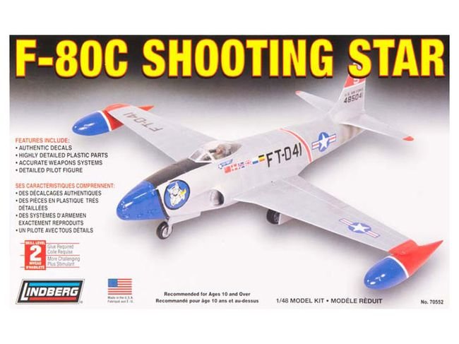Lindberg F-80c Shooting Star 1/48
