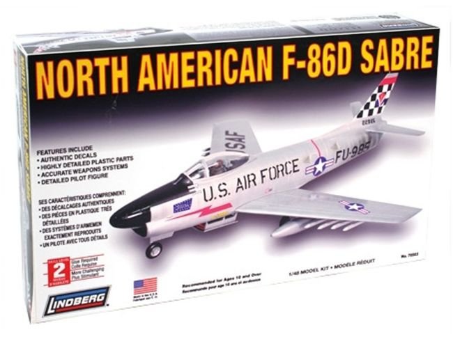 Lindberg F-86 D Sabre 1/48