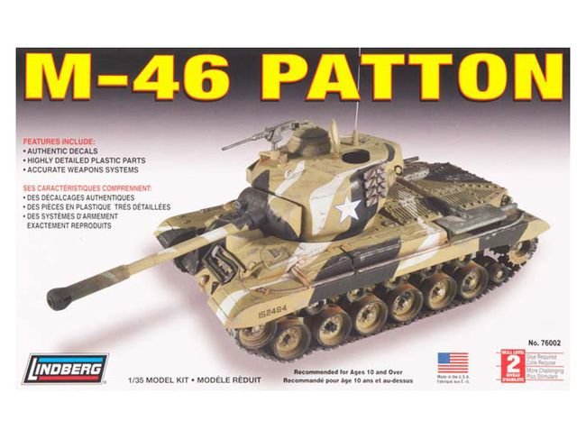 Lindberg M-46 Patton Tankki 1/35