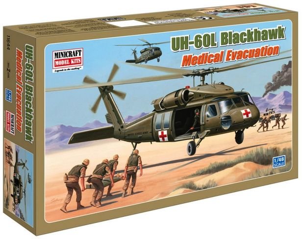 Uh-60l Blackhawk Medical 1/48